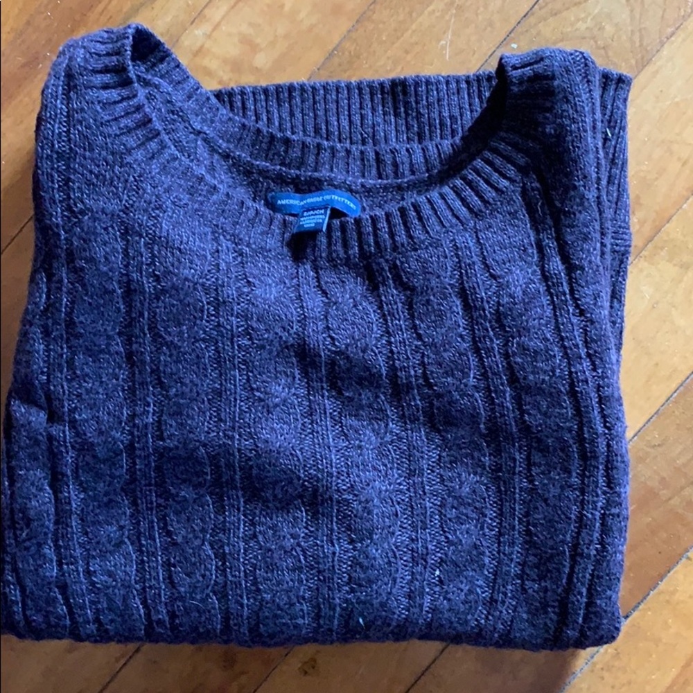 Purple sweater